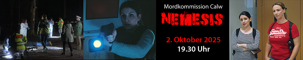Tatort Calw Nemesis, 2.Oktober 2025, 19.30 Uhr, Kino-Center Weil der Stadt